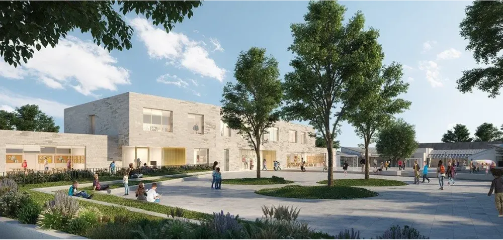 Construction des écoles maternelles Paul Fort et élémentaires Marie Curie ainsi que des espaces associatifs Jacques Prévert